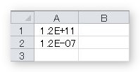 Excel エクセル で表示される E とは何 指数表示を簡単に説明 Prau プラウ Office学習所