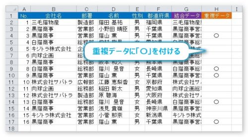 Excel エクセル で重複 一致した データを抽出する方法 重複データのみ削除しよう Prau プラウ Office学習所