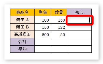 Word ワード の表で四則演算 足し算 引き算 掛け算 割り算 をする方法 Prau プラウ Office学習所