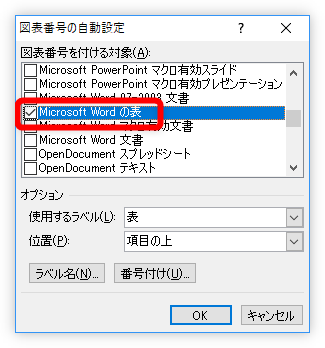 Word ワード で図表番号を挿入する方法 リンクした番号の更新やスタイルの変更 Prau プラウ Office学習所