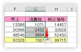 Excel エクセル で消費税の計算で使う関数いろいろ 四捨五入や切り捨てや内税にするやり方 Prau プラウ Office学習所