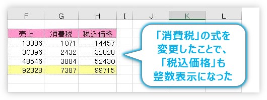 式 計算 消費 エクセル 税