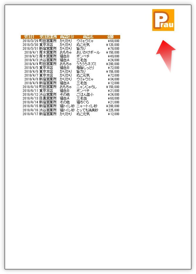 Excel エクセル で背景に画像を入れて印刷する方法 ヘッダーフッターの活用 Prau プラウ Office学習所