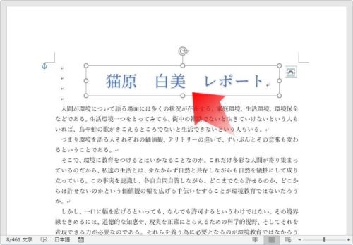 Word ワード で文字数をカウントする 数える 簡単な方法 行数の表示や段落数の表示 Prau プラウ Office学習所