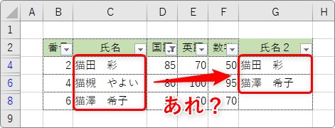 Excel エクセル のフィルターで 可視セルのみ貼り付ける方法 貼り付けるとずれる場合や 複数行への対処法 Prau プラウ Office学習所